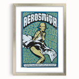 Aerosmith Retro Poster – Vintage Rock Wall Art Print