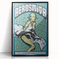 Aerosmith Retro Poster – Vintage Rock Wall Art Print