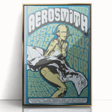 Aerosmith Retro Poster – Vintage Rock Wall Art Print
