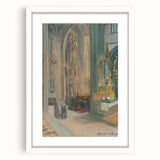 Elegant Realism Art Print – Košice Cathedral Interior