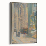 Elegant Realism Art Print – Košice Cathedral Interior