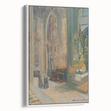 Elegant Realism Art Print – Košice Cathedral Interior