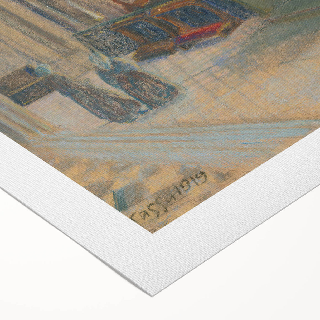 Elegant Realism Art Print – Košice Cathedral Interior