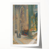 Elegant Realism Art Print – Košice Cathedral Interior