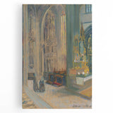 Elegant Realism Art Print – Košice Cathedral Interior