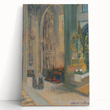 Elegant Realism Art Print – Košice Cathedral Interior