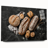 Rustic Artisan Bread - Bakery-Inspired Wall Art for Kitchen