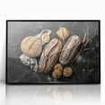 Rustic Artisan Bread - Bakery-Inspired Wall Art for Kitchen