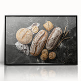 Rustic Artisan Bread - Bakery-Inspired Wall Art for Kitchen