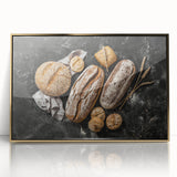 Rustic Artisan Bread - Bakery-Inspired Wall Art for Kitchen