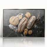 Rustic Artisan Bread - Bakery-Inspired Wall Art for Kitchen