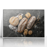 Rustic Artisan Bread - Bakery-Inspired Wall Art for Kitchen