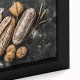 Rustic Artisan Bread - Bakery-Inspired Wall Art for Kitchen