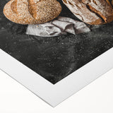Rustic Artisan Bread - Bakery-Inspired Wall Art for Kitchen