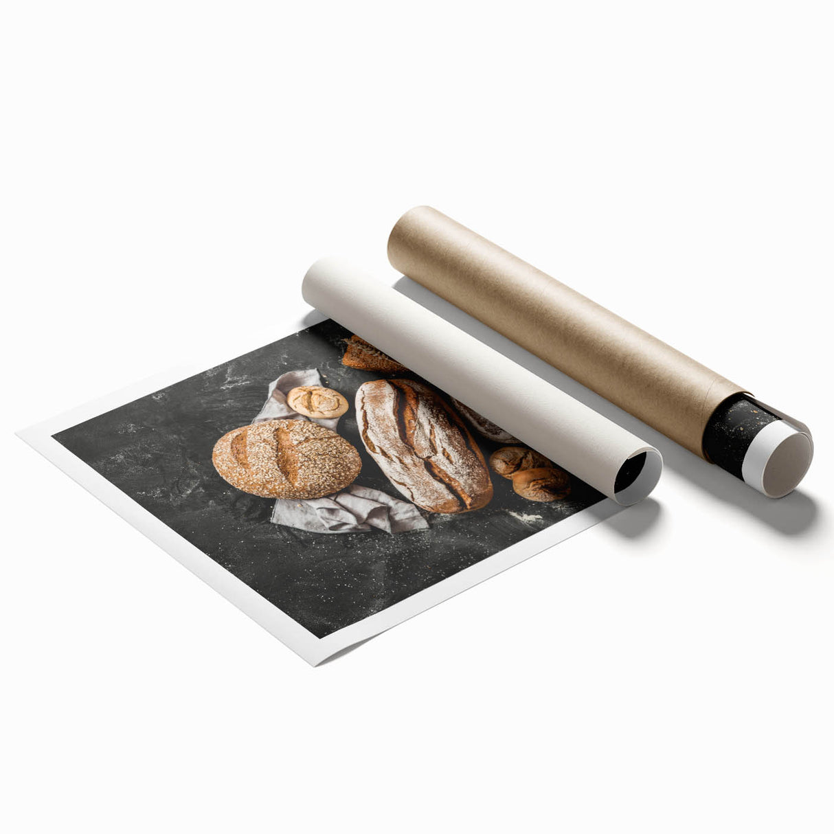 Rustic Artisan Bread - Bakery-Inspired Wall Art for Kitchen