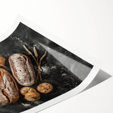 Rustic Artisan Bread - Bakery-Inspired Wall Art for Kitchen