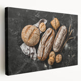Rustic Artisan Bread - Bakery-Inspired Wall Art for Kitchen