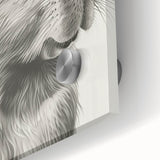 Bathroom Wall Art - Capybara with Toilet Paper Hat