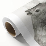 Bathroom Wall Art - Capybara with Toilet Paper Hat