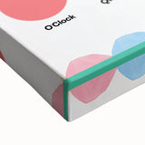 Telling Time Kids Educational Wall Art – Clock Learning Poster