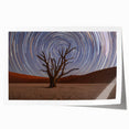 Extra large rolled print of Namibian scenery with muted earth tones, ideal for art wall dining room.