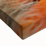 Large art featuring a black and white landscape of Seychelles on stretched canvas, ideal for bedroom decor.