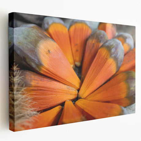 Large canvas print of a serene Seychelles landscape with vibrant blue and green tones, ideal for kitchen wall art.