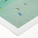 Art deco poster featuring a Malaysian landscape in pastel shades on rolled canvas, suitable for dining room decor.