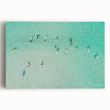 Large black and white photographic print of a Malaysian landscape on stretched canvas, suitable for kitchen wall art.