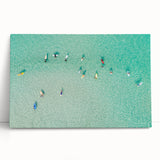 Black and white stretched canvas featuring a Malaysian landscape, ideal for kitchen wall art or bedroom ambiance.