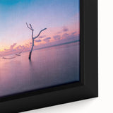 Extra large framed canvas featuring a textured depiction of the Maldives in black with colorful accents.