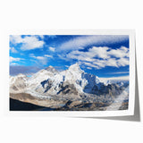 Extra large rolled print of a Nepalese landscape, featuring vibrant greenery and mountains, ideal for art wall dining room.