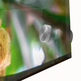 Large abstract wall art depicting a Philippine landscape in mid-century modernist style on acrylic glass.