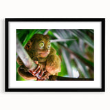 Abstract art print of a vibrant, colorful Philippine landscape on a textured, extra large canvas.