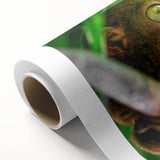 Art Deco style poster of a serene Philippine landscape on rolled canvas, ideal for nursery wall art.