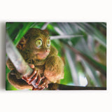 Black and white large art print of a Philippine landscape on stretched canvas, ideal for kitchen wall art.