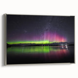 Landscape art painting of Tasmania in muted earth tones on a framed canvas, ideal for living room decor.