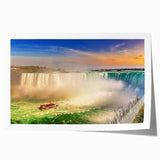 Extra large rolled print of Ontario, Canada scenery with vibrant green tones, ideal for dining room wall art.