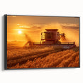 Black and white wall art featuring a Saskatchewan landscape on a framed canvas, ideal for bedroom decor.