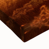 Black and white landscape art painting of Saskatchewan scenery on a large stretched canvas, ideal for bedroom wall decor.