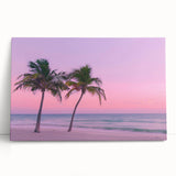 Black and white large art print of a Caribbean scene on stretched canvas, suitable for kitchen wall art.