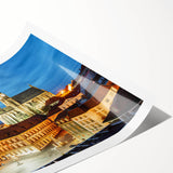 Extra large wall art featuring line art flowers in black on white background, ideal for large living room decor.