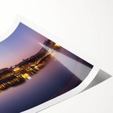 Extra large wall art featuring line art flowers in muted earth tones on a rolled print, ideal for large living room decor.