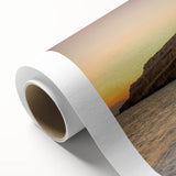 Art Deco poster of Crete, Greece, featuring pastel shades on rolled canvas, ideal for nursery wall art.