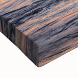 Large art of a black and white Greenland landscape on stretched canvas, ideal for bedroom wall decor.