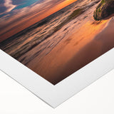 Art Deco poster of a European Lithuanian landscape in muted earth tones on rolled canvas, suitable for dining room decor.