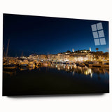 Acrylic print of Porto, Portugal with a panoramic view in vibrant colors, suitable for bedroom or dining room art.