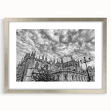 Textured abstract art print depicting Andalusian scenery in muted earth tones on a framed canvas, ideal for bedroom art.