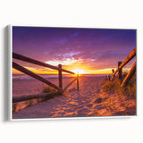 Vintage poster art of Valencia scenery on extra large framed canvas, with colorful accents on a black background.