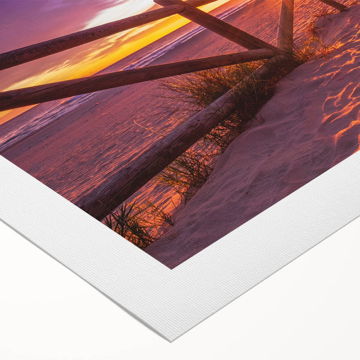 Art deco poster of Valencia scenery in soft pastel shades on rolled canvas, suitable for dining room wall art.